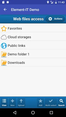 Http Commander screenshot 2