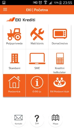 EKI mobilna aplikacija screenshot 2