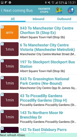 Manchester Bus screenshot 5