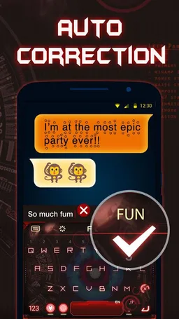 Tech Keyboard Theme screenshot 5