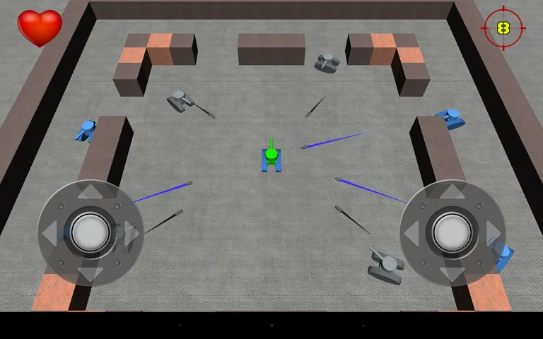 Micro Tanks 3D screenshot 1