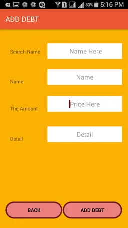 Debt Book screenshot 3