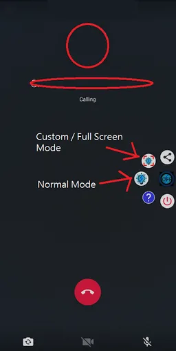 On Screen Flash For Video Call in Dark screenshot 2