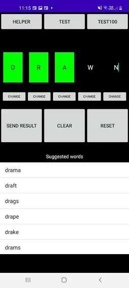 Wordle Helper screenshot 2