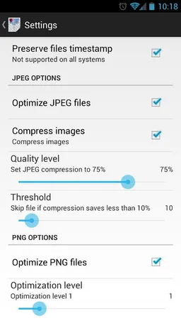 Image Optimizer screenshot 1