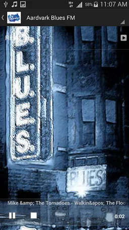 Blues music radio screenshot 11