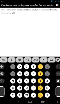 Dextr Alphabetic Keyboard 2.0 screenshot 13