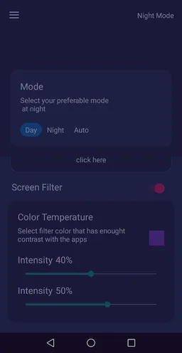 Night Mode:Dark Mode Enabler [No Root] screenshot 4