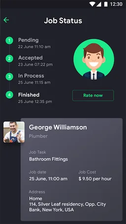 Servo User - Template screenshot 4