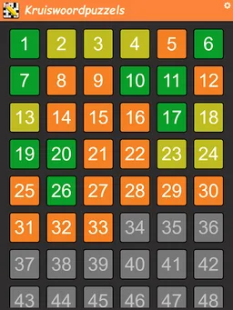 Kruiswoordpuzzel Nederlands screenshot 8