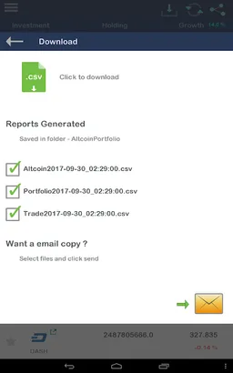 Bitcoin Portfolio & Altcoin Portfolio screenshot 14