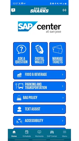 San Jose Sharks + SAP Center screenshot 5