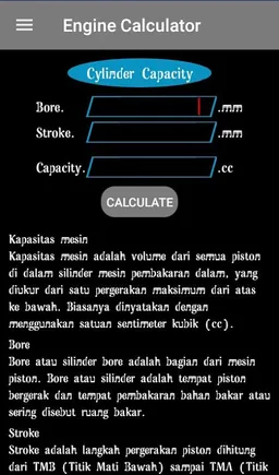 Engine Calculator screenshot 4