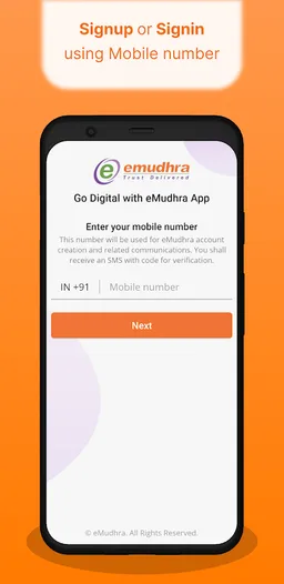 eMudhra App screenshot 1