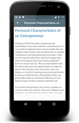 Entrepreneurship Development screenshot 3