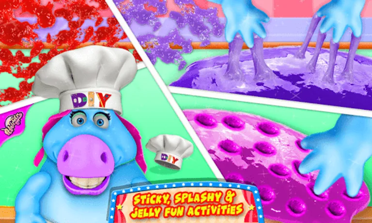 Mr. Fat Unicorn Slime Maker Game! DIY Squishy Toy screenshot 3