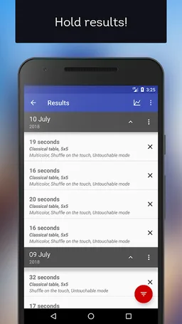 Schulte Table - speed reading and mental workout! screenshot 5