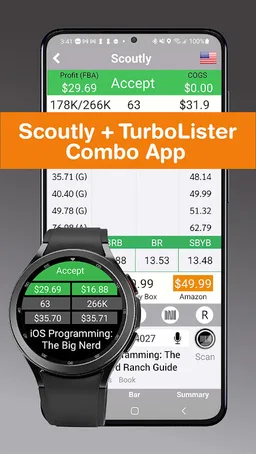 Scoutly TurboLister Combo App screenshot 1