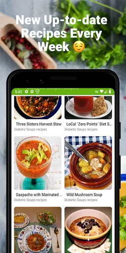 Diabetic Soup Recipes❤️ screenshot 1