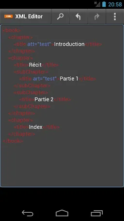 XML Editor screenshot 3