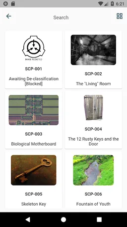 SCP Dictionary screenshot 3