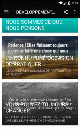 DÉVELOPPEMENT PERSONNEL screenshot 6