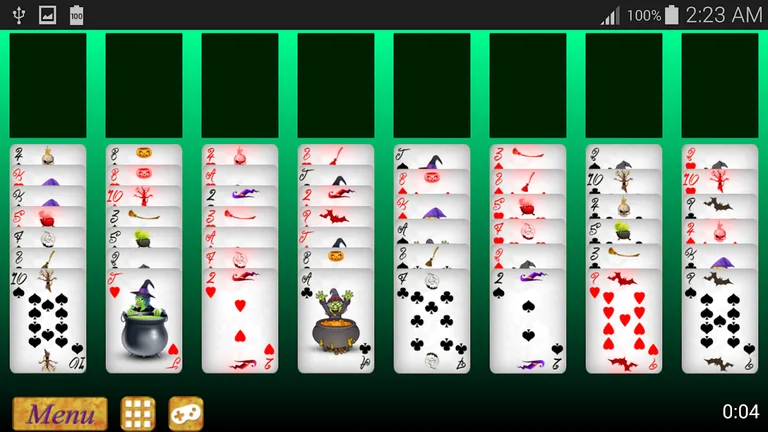 Witch FreeCell Solitaire screenshot 4