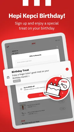 KFC Malaysia screenshot 1