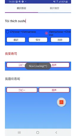 Chinese Vietnamese Translator screenshot 3