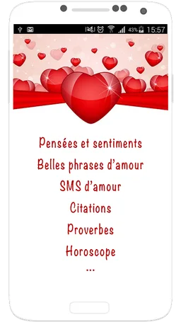Messages d'amour et Séduction screenshot 1