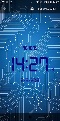 Digital Clock LED Classic screenshot 1