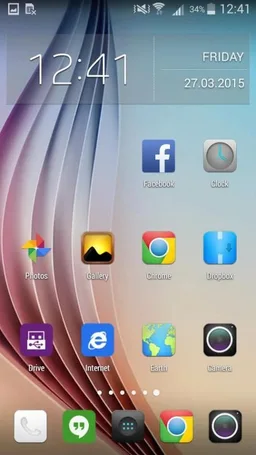 S6 Launcher and Theme screenshot 5