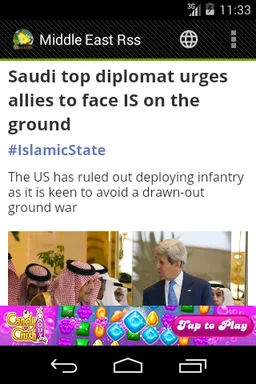 Middle East Rss screenshot 6