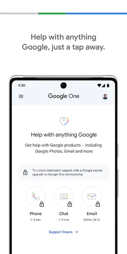 Google One screenshot 5