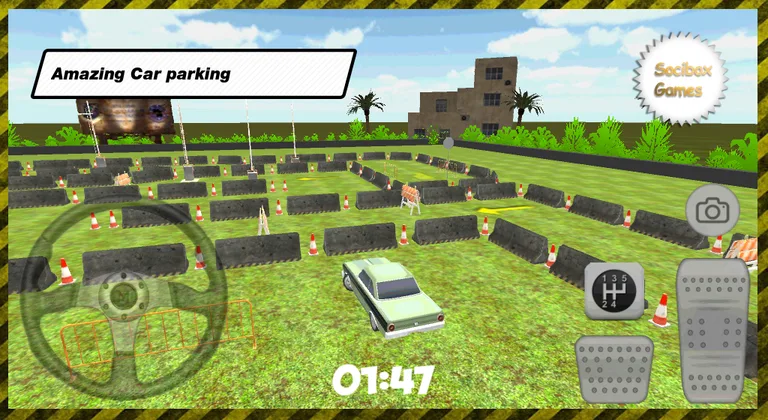 3D Classic Car Parking screenshot 5