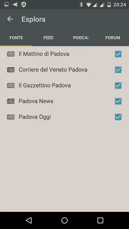 Padova notizie locali screenshot 7