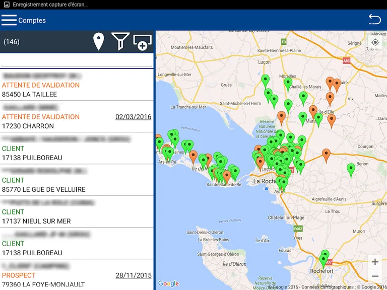 iMOB™ Contact screenshot 1