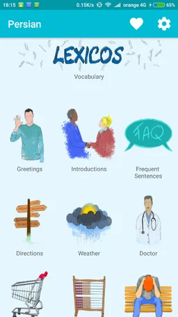 Learn Persian screenshot 1