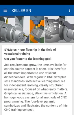 CNC Keller GmbH En screenshot 1