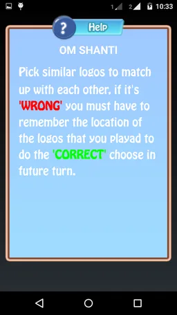 Brahma Kumaris Logo Match Game screenshot 7