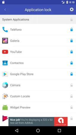 Lock App screenshot 1