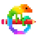 Pixel Art - Colour by Number Book icon