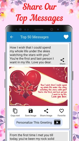 Love Messages for Boyfriend screenshot 2