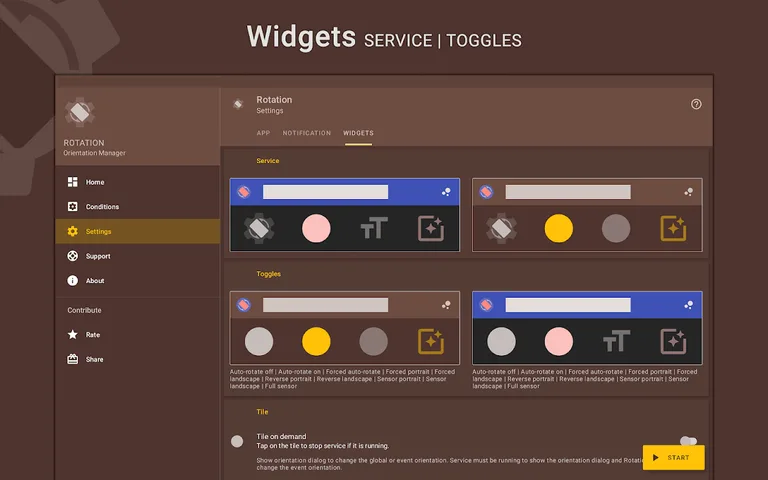 Rotation | Orientation Manager screenshot 14