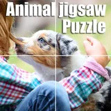 Animal jigsaw puzzle : free puzzle app for android icon