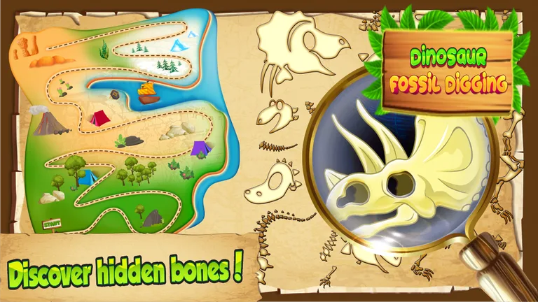 Dinosaur Fossil Digging screenshot 1