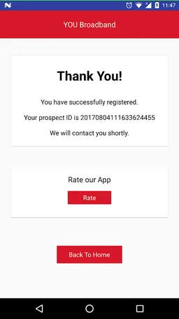 YOU Broadband India Limited screenshot 4