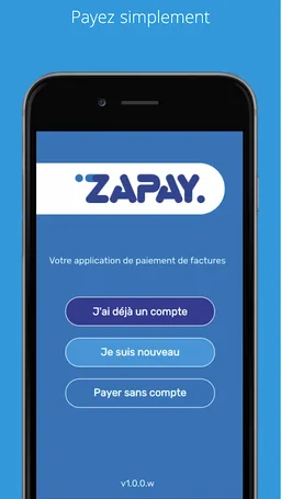 ZAPAY - Paiement de factures screenshot 1