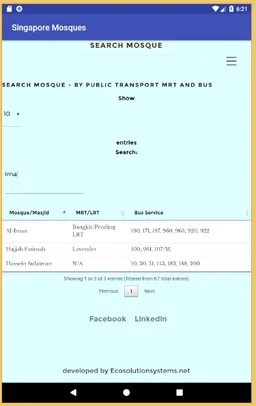 Mosque & Prayer Room Singapore screenshot 4