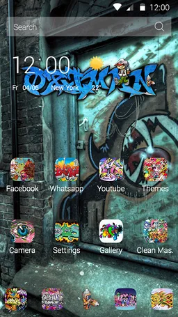 Graffiti Theme screenshot 2